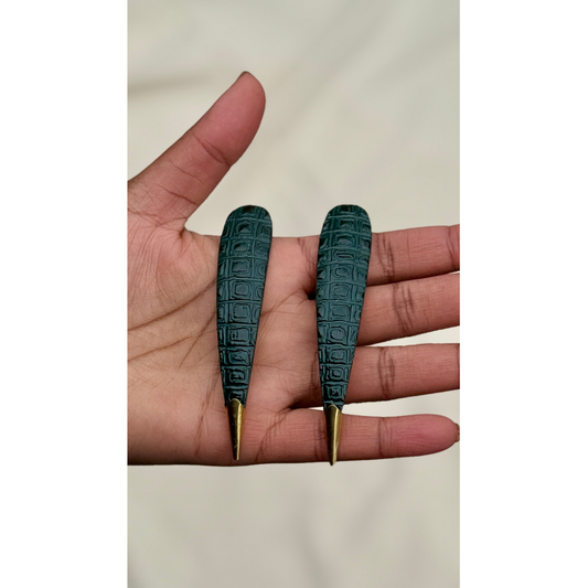 Stunner Crocodile Emerald Green